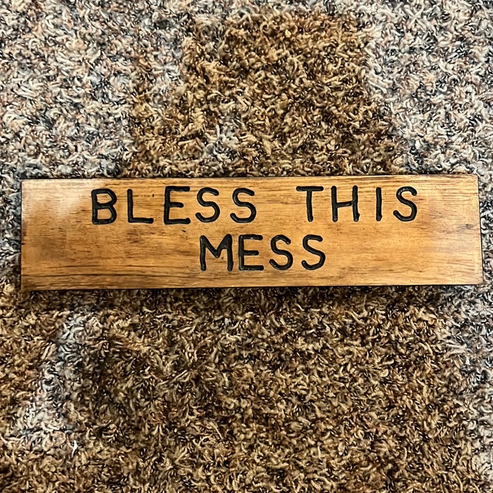 Wood sign